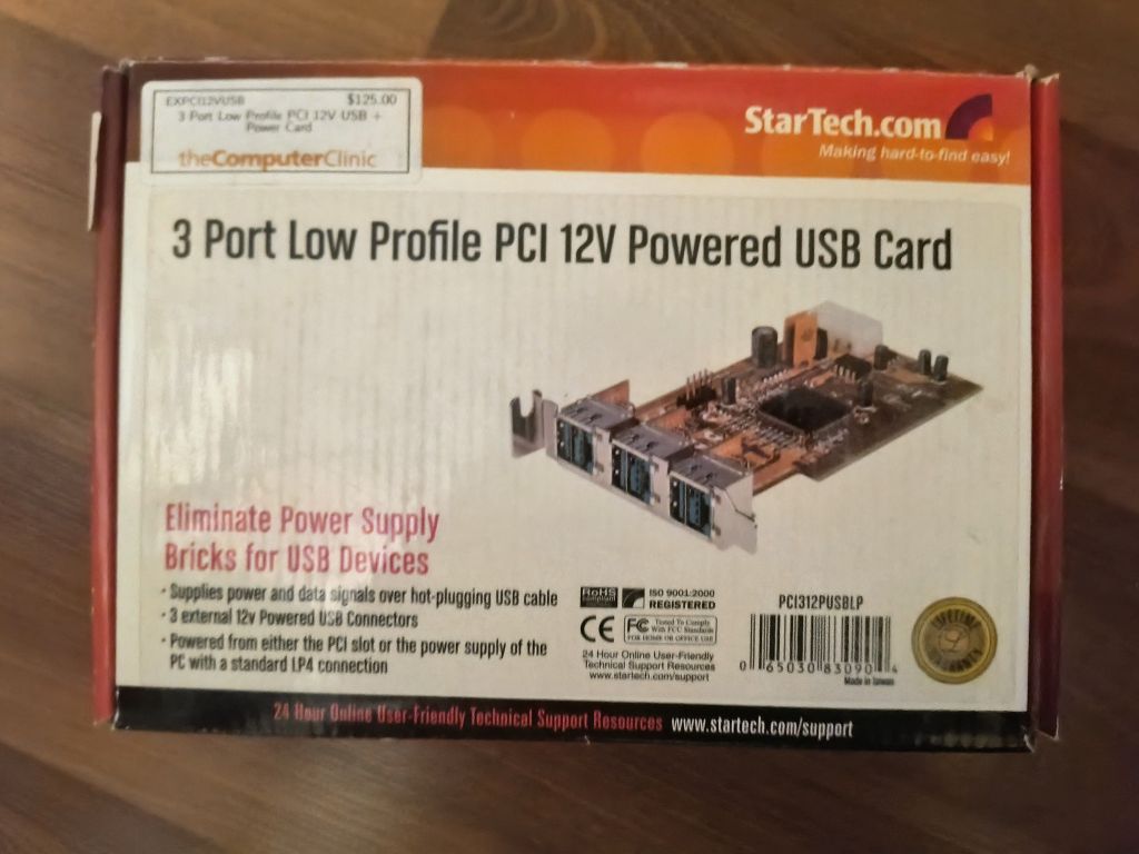 Upgrade Your System with StarTech 3 Port Low Profile PCI 12V Powered USB Card