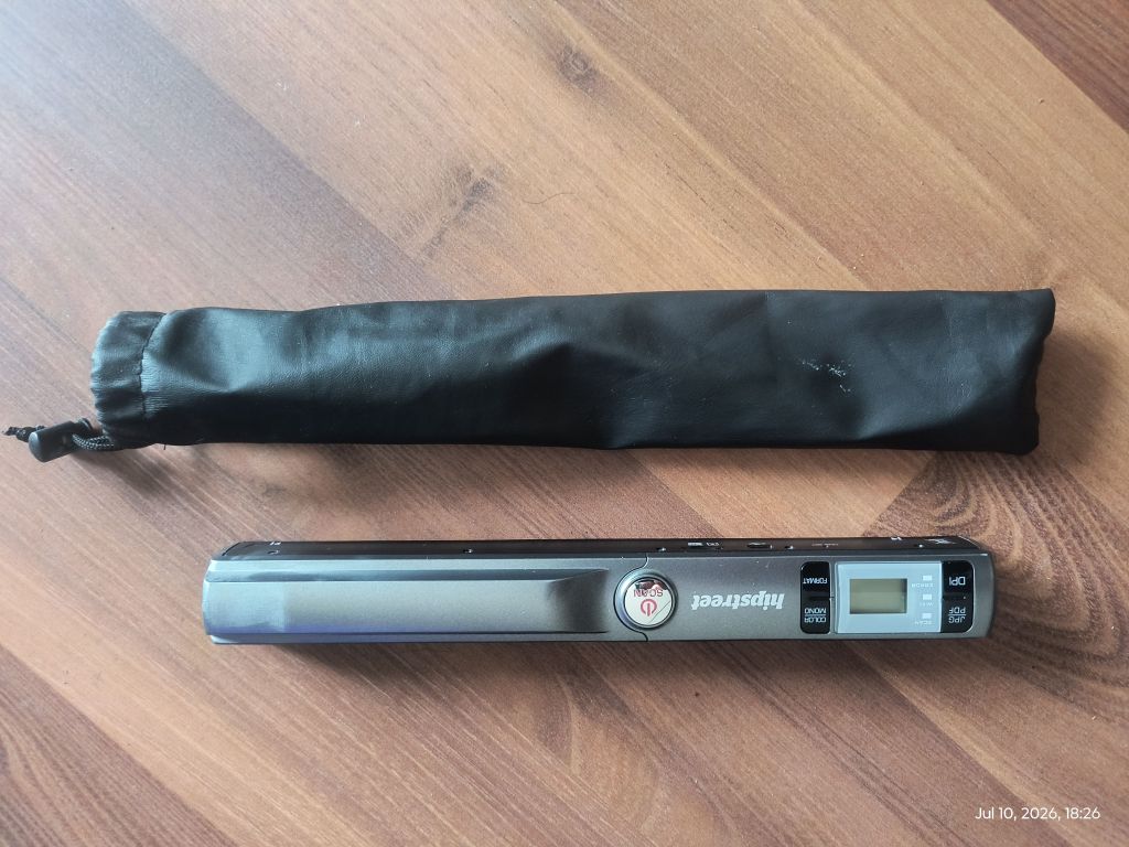 Hipstreet Portable Document Scanner - Scan on-the-go with ease!