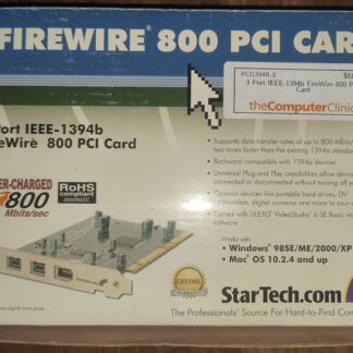 Upgrade Your System with StarTech.com 3-Port FireWire 800 PCI Card