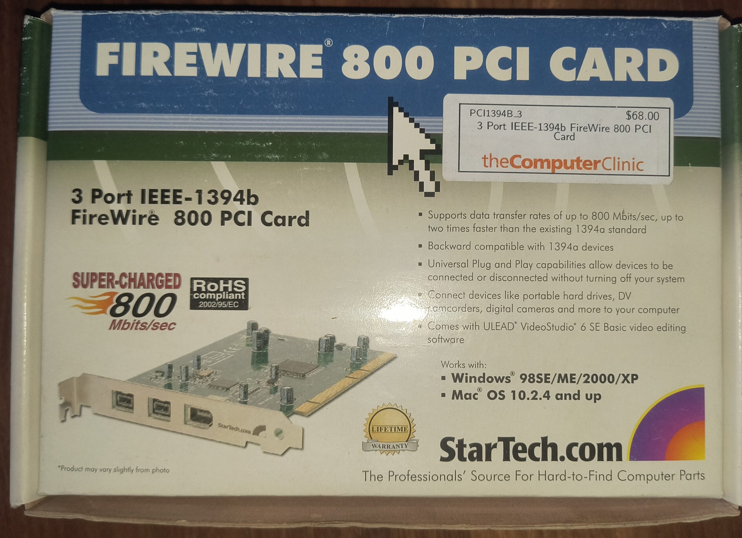 Upgrade Your System with StarTech.com 3-Port FireWire 800 PCI Card