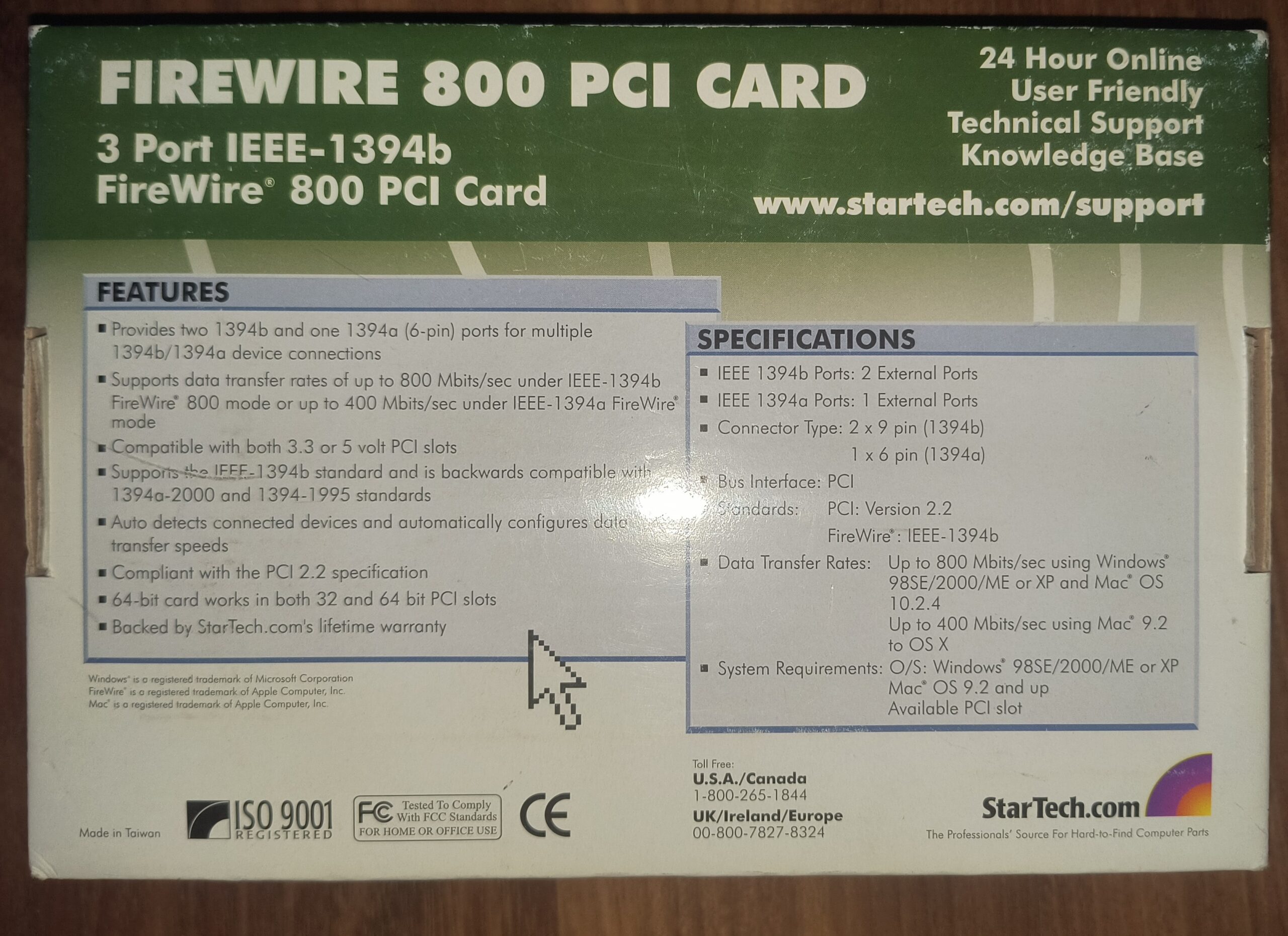 Upgrade Your System with StarTech.com 3-Port FireWire 800 PCI Card - Image 4
