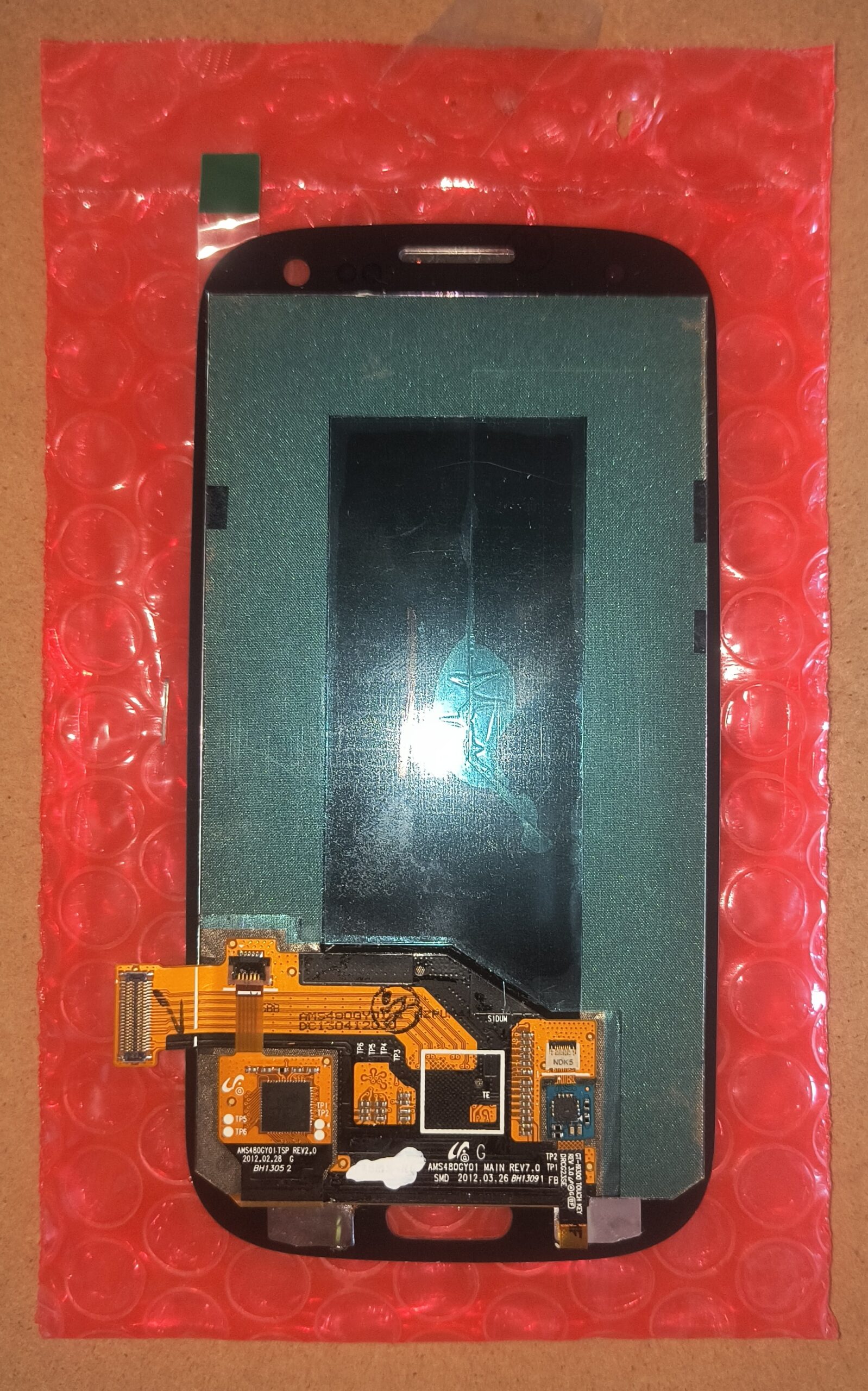 Samsung Galaxy S III S3 AMOLED LCD Touch Screen Digitizer Assembly Black