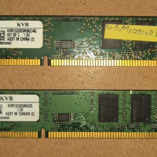 Kingston ValueRAM 4GB DDR3 RAM Kit KVR1333D3N9K2/4G