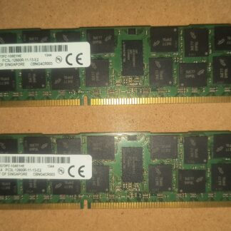 Micron 32GB DDR3L-1600 ECC Registered RDIMM Kit MT36KSF2G72PZ-1G6E1HE