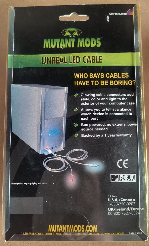 Illuminate Your FireWire Connections with Mutant Mods 6 ft Cable - Image 2