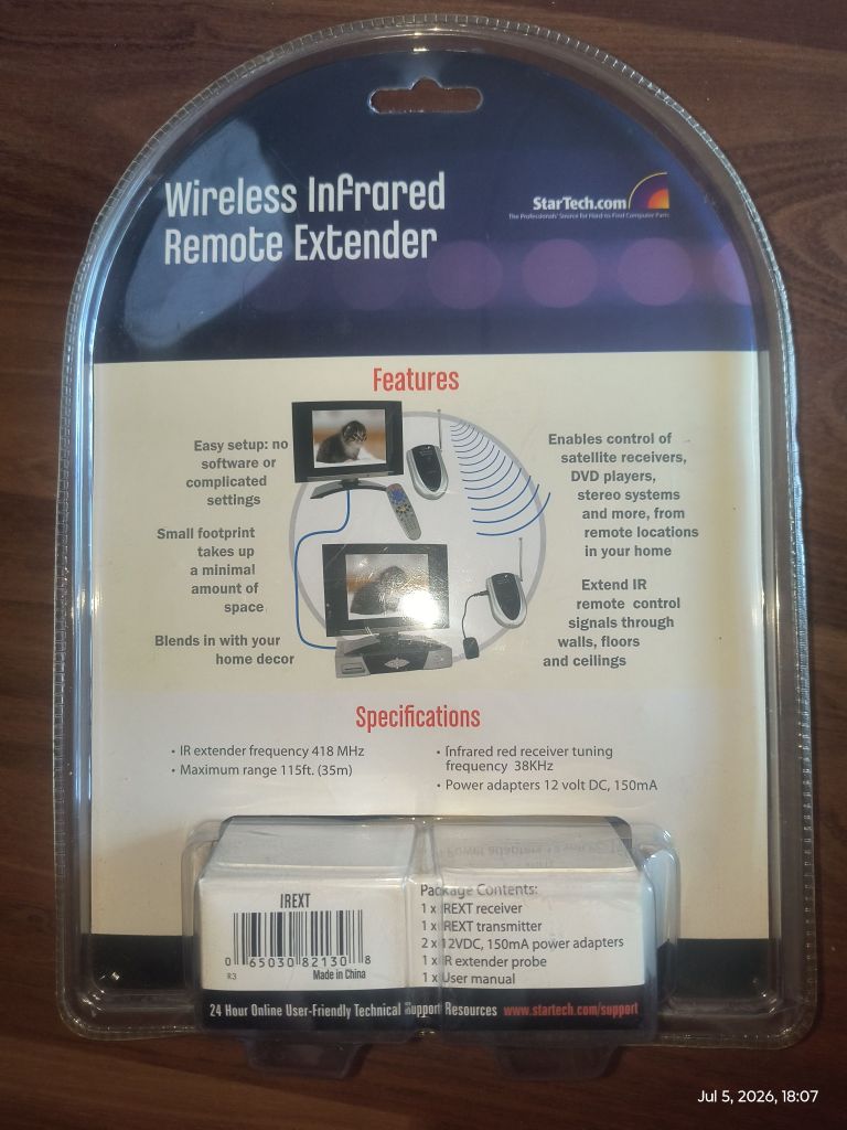Upgrade Your Entertainment with StarTech Wireless Infrared Remote Extender - Image 2