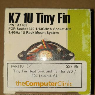 Keep Your System Cool with Thermaltake K7 1U Tiny Fin A1765 CPU Cooler