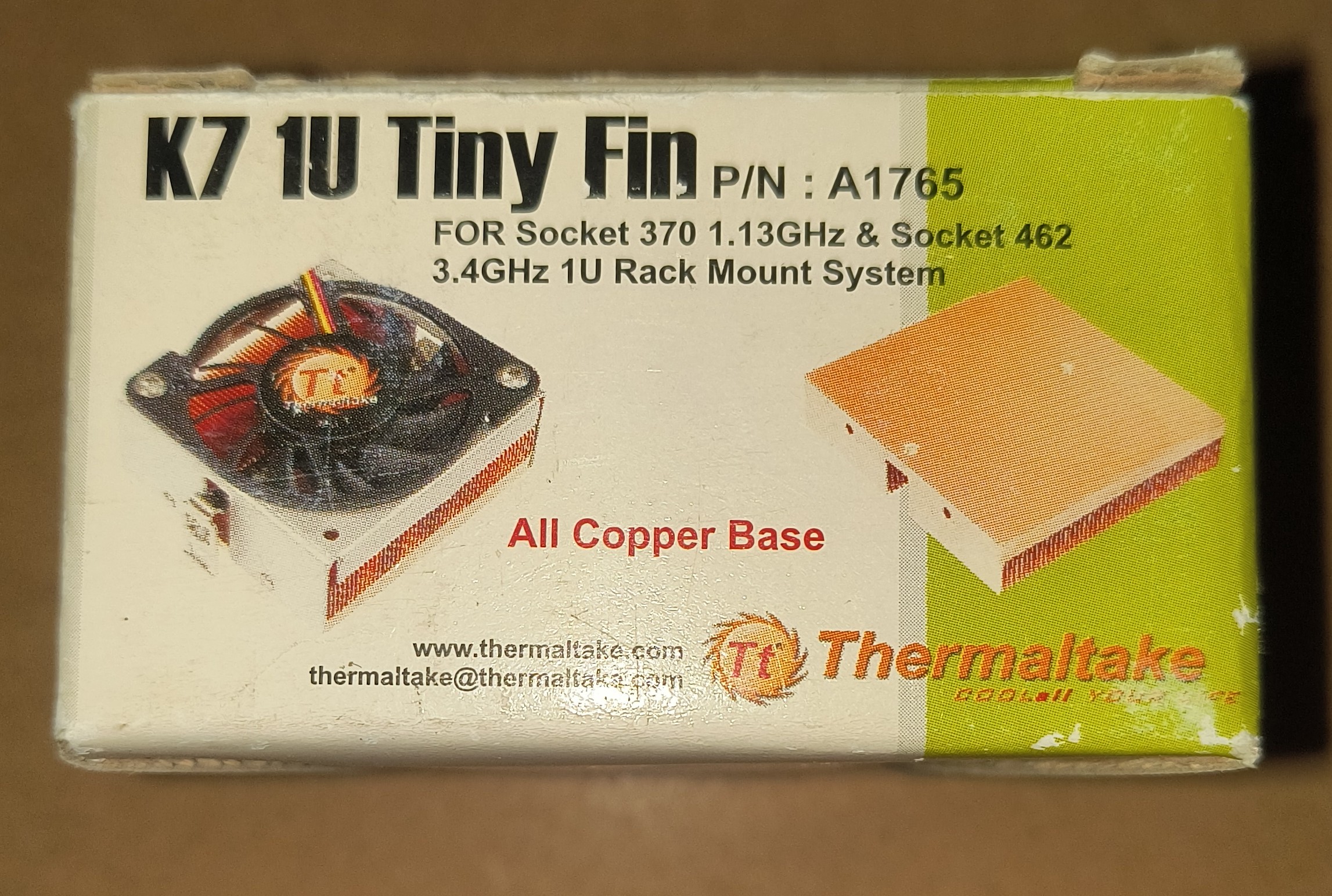 Keep Your System Cool with Thermaltake K7 1U Tiny Fin A1765 CPU Cooler - Image 3