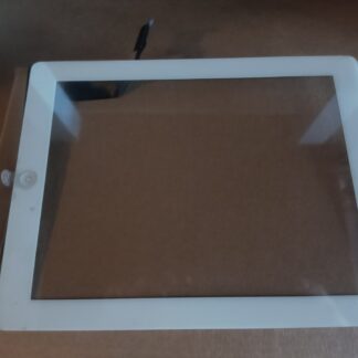 White Touch Screen Digitizer Assembly for iPad 2 3 4 with Home Button and Flex Cable