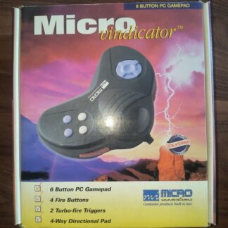 Micro Innovations Vindicator 6 Button PC Gamepad - Enhance your gaming experience with precision and control