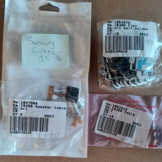 Samsung Galaxy S3 GT-I9300 Flex/Charging Port/Speaker Cable Lot (25 pcs) NOS