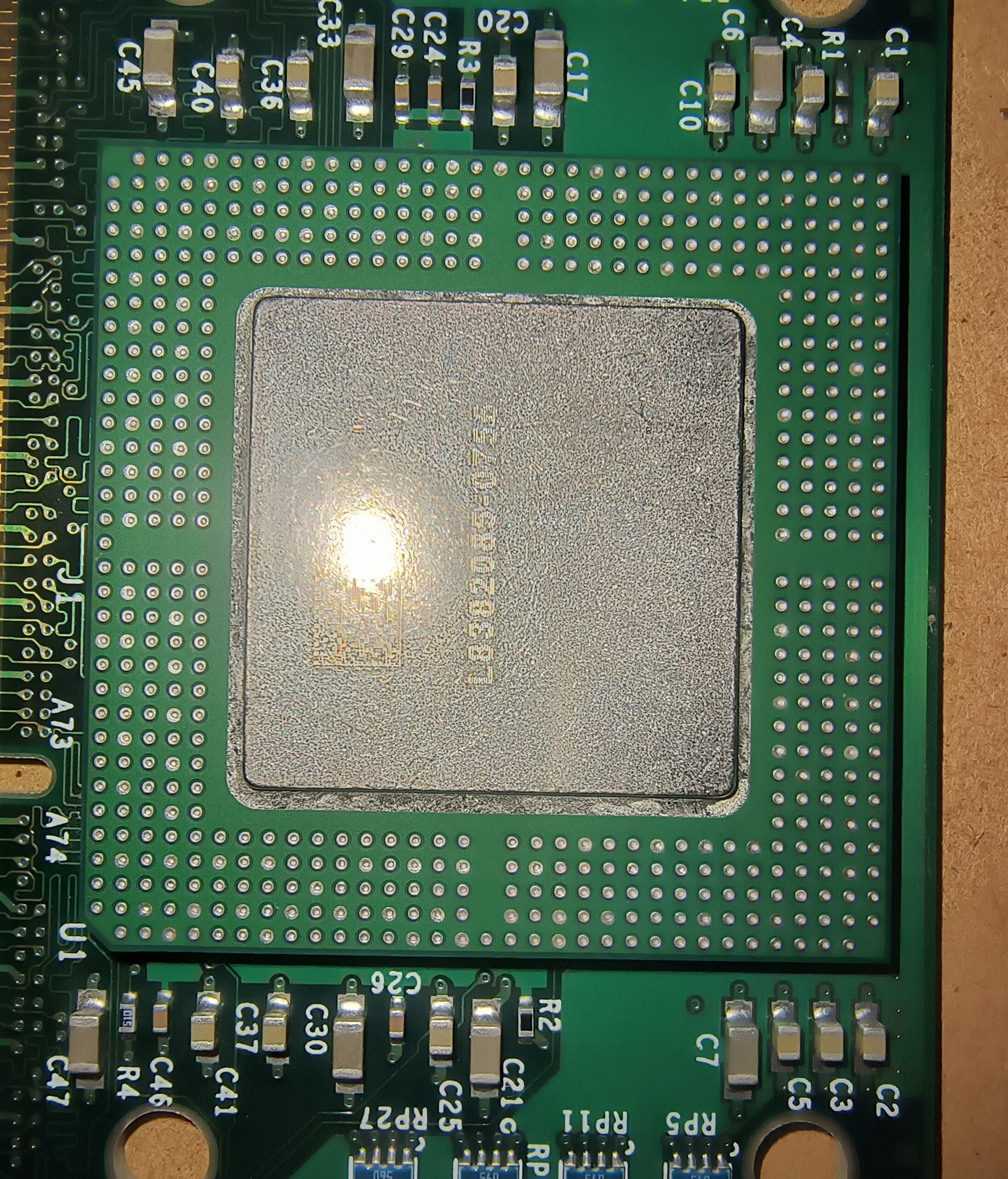 Vintage Intel Celeron MMC-2 Mobile CPU Module with Heatsink Fan - Image 5