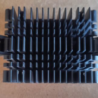 Cool and Efficient Passive Aluminum Heatsink with Spring Clips