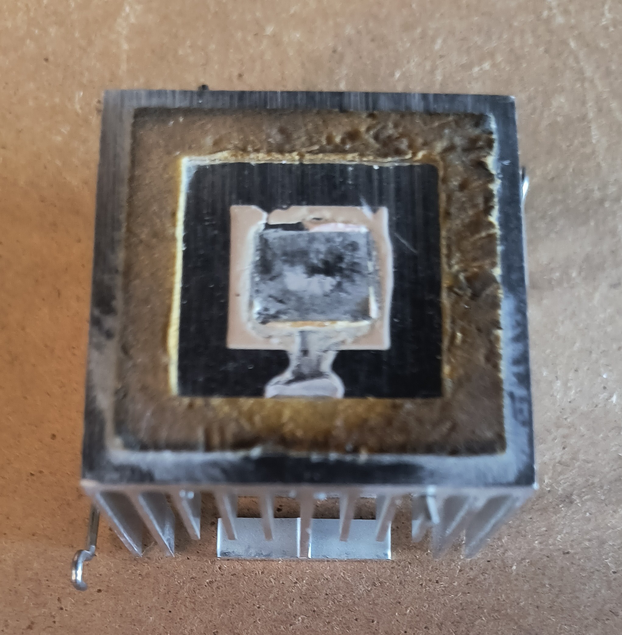 DIY Square Aluminum Heatsink with Spring Clips - Used - Image 2