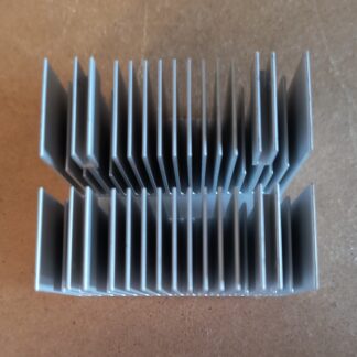 Premium Extruded Aluminum Heat Sink Block with High-Density Fins