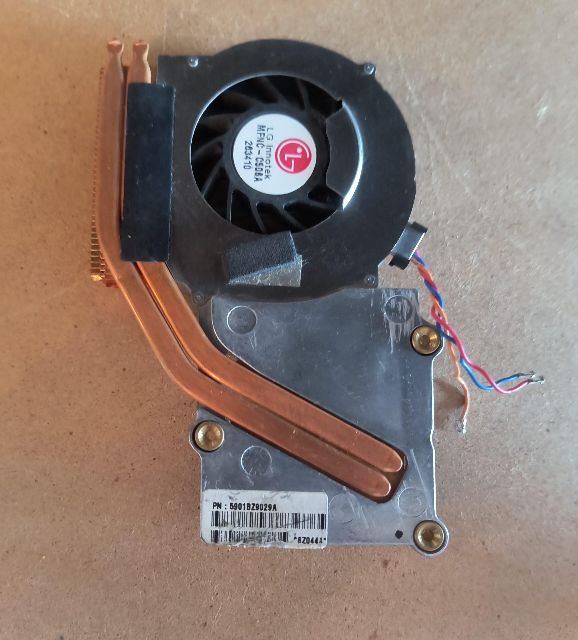 Keep Your Laptop Cool with Genuine LG Innotek CPU Cooling Fan + Heatsink Assembly