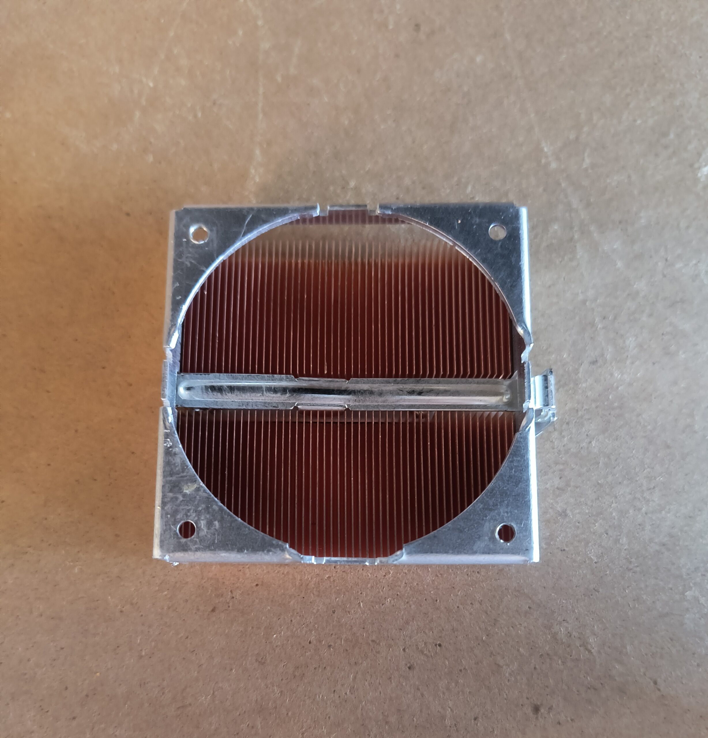 Copper Passive Heatsink with Metal Shroud - CPU/Server Cooler