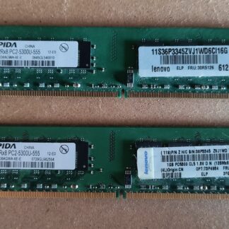 Upgrade Your Desktop Performance with 2x1GB Elpida Lenovo DDR2-667 PC2-5300U CL5 240-Pin Desktop RAM