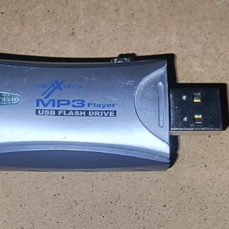 Vintage Nexxtech MP3 Player USB Flash Drive - Silver/Gray