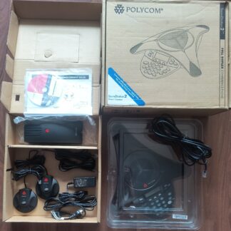 Polycom SoundStation2 Direct Connect for Nortel Conference Phone with 2 Extension Microphones