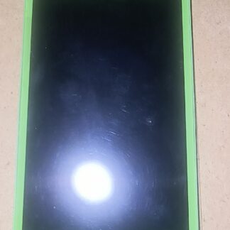 Green front screen assembly for Apple iPhone 5c - used/as-is