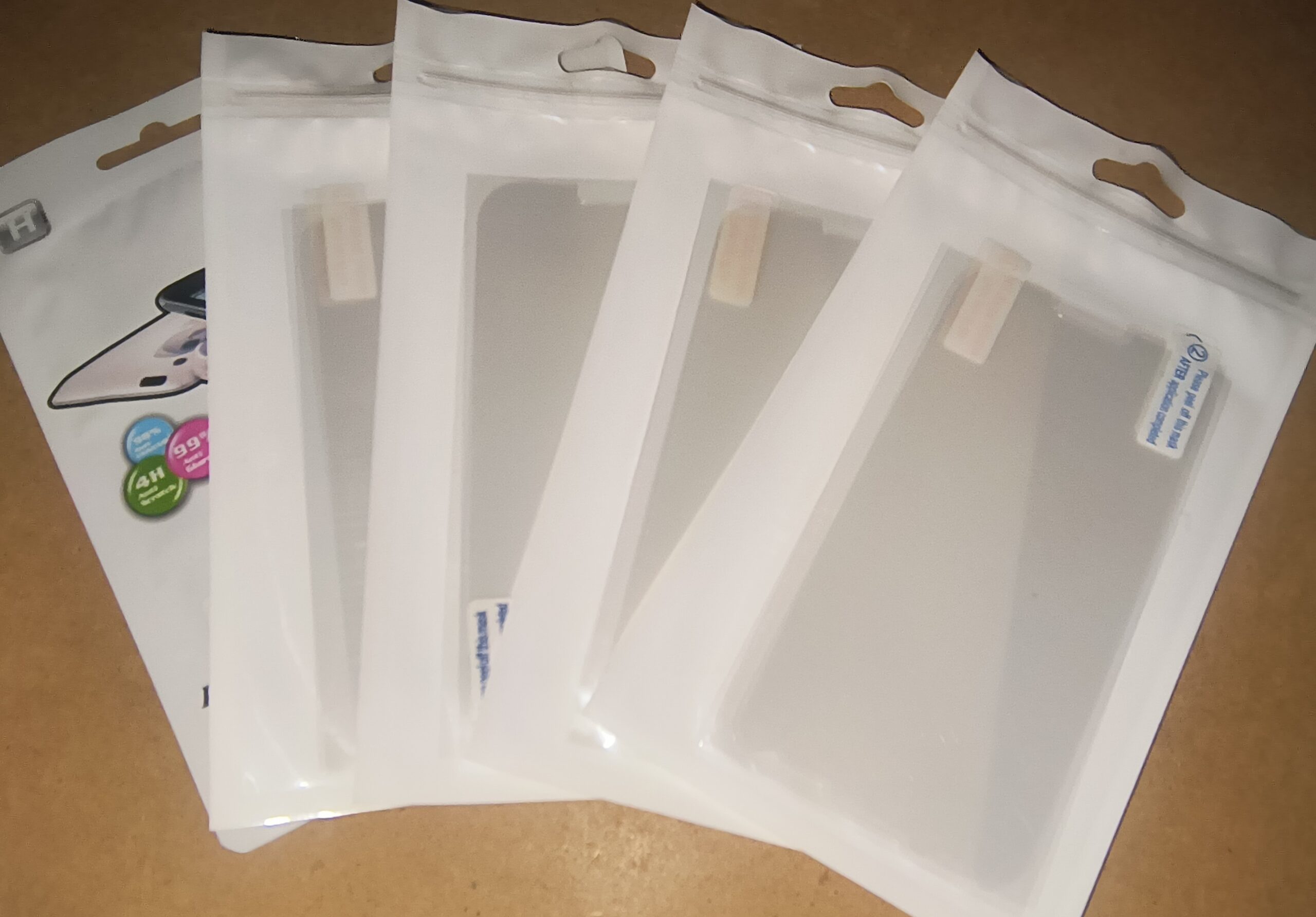 Protect Your Smartphone Screen with 4 Clear Film Protectors