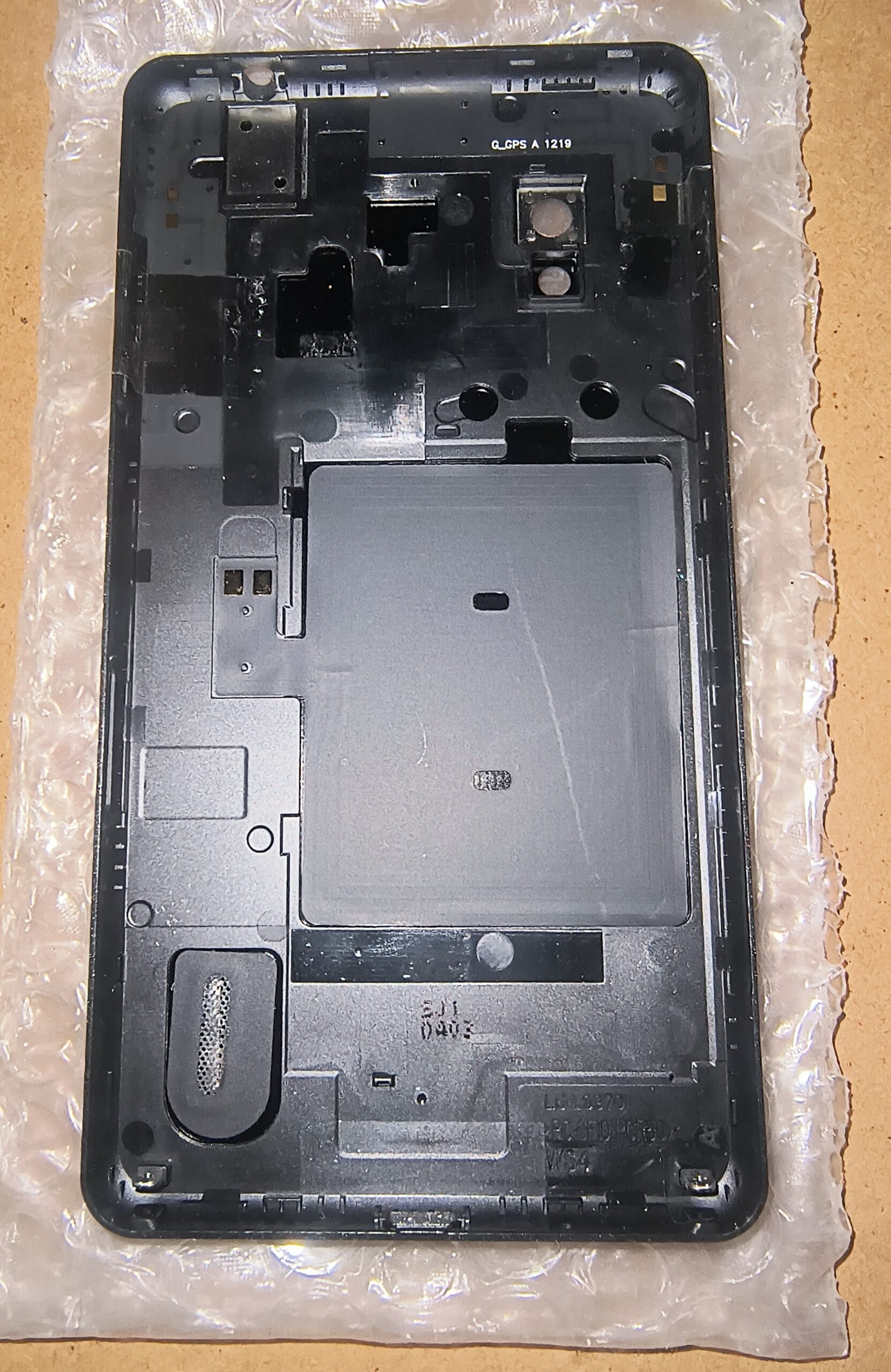 OEM LG Optimus G E975/E973/E971 Rear Back Battery Cover Door - Black - Image 2