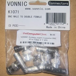 Expand Your CCTV System with VONNIC K1071 BNC T-adapters