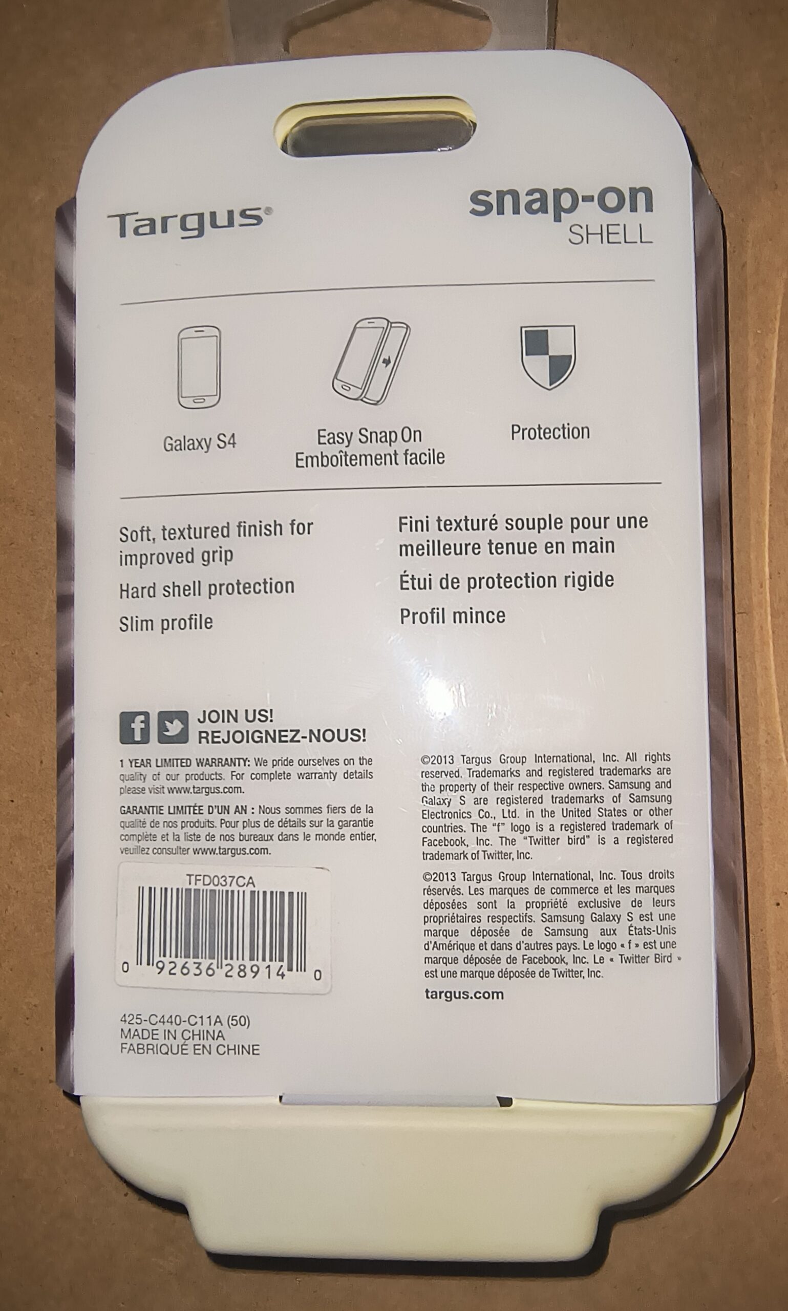 Protect Your Samsung Galaxy S4 in Style with Targus Snap-On Shell Case - Image 2