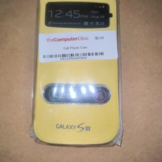 Protect Your Samsung Galaxy S III in Style with this Yellow S-View Flip Cover Case