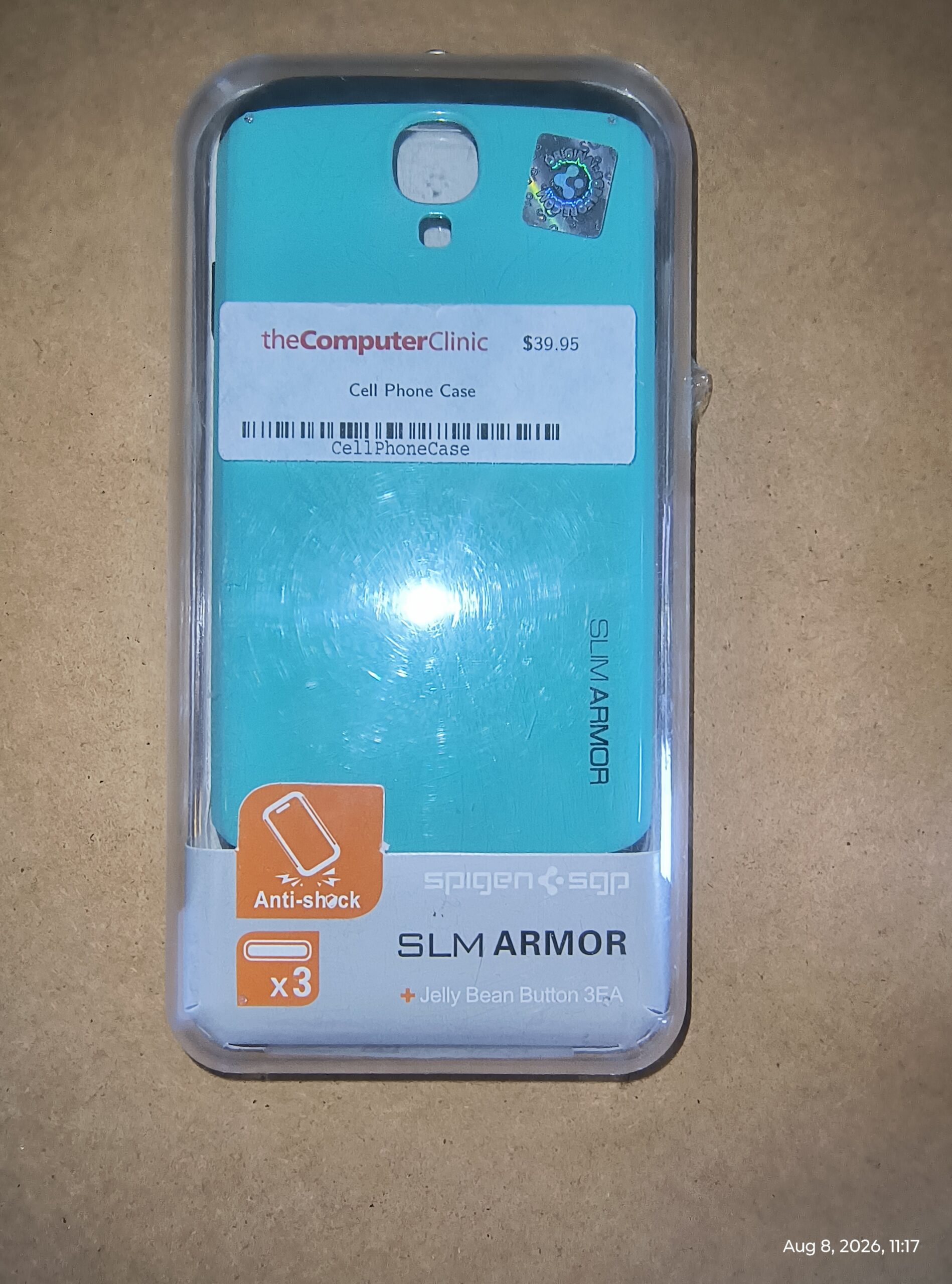Protect Your Samsung Galaxy S4 in Style with Spigen SGP Slim Armor Case in Dodger Blue