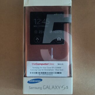 Enhance Your Galaxy S5 with the Stylish Rose Gold S View Cover