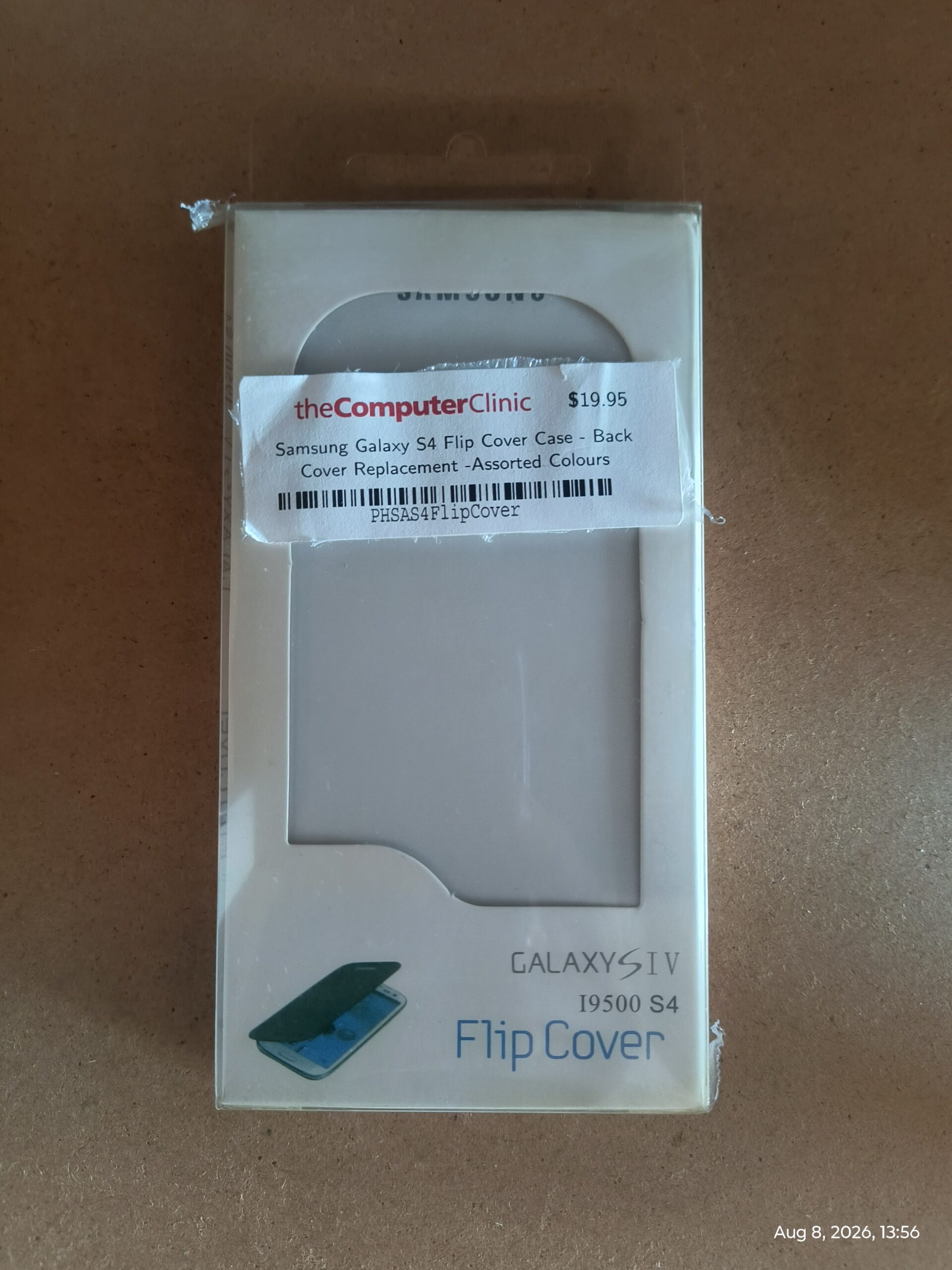 Protect Your Samsung Galaxy S4 with this Stylish Flip Cover Case in White
