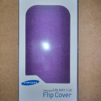 Protect Your Samsung Galaxy S III in Style with a Purple Flip Cover Case