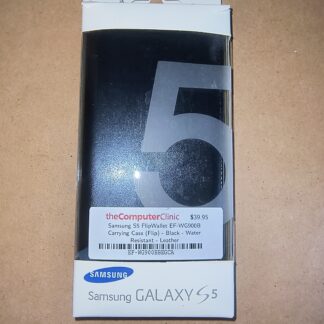 Samsung Galaxy S5 Flip Wallet Cover EF-WG900BBEGCA - Black (OEM)