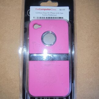 Protect and Style Your iPhone 4/4S with CellAllure Snap-On Case in Fuchsia Rubberized Finish