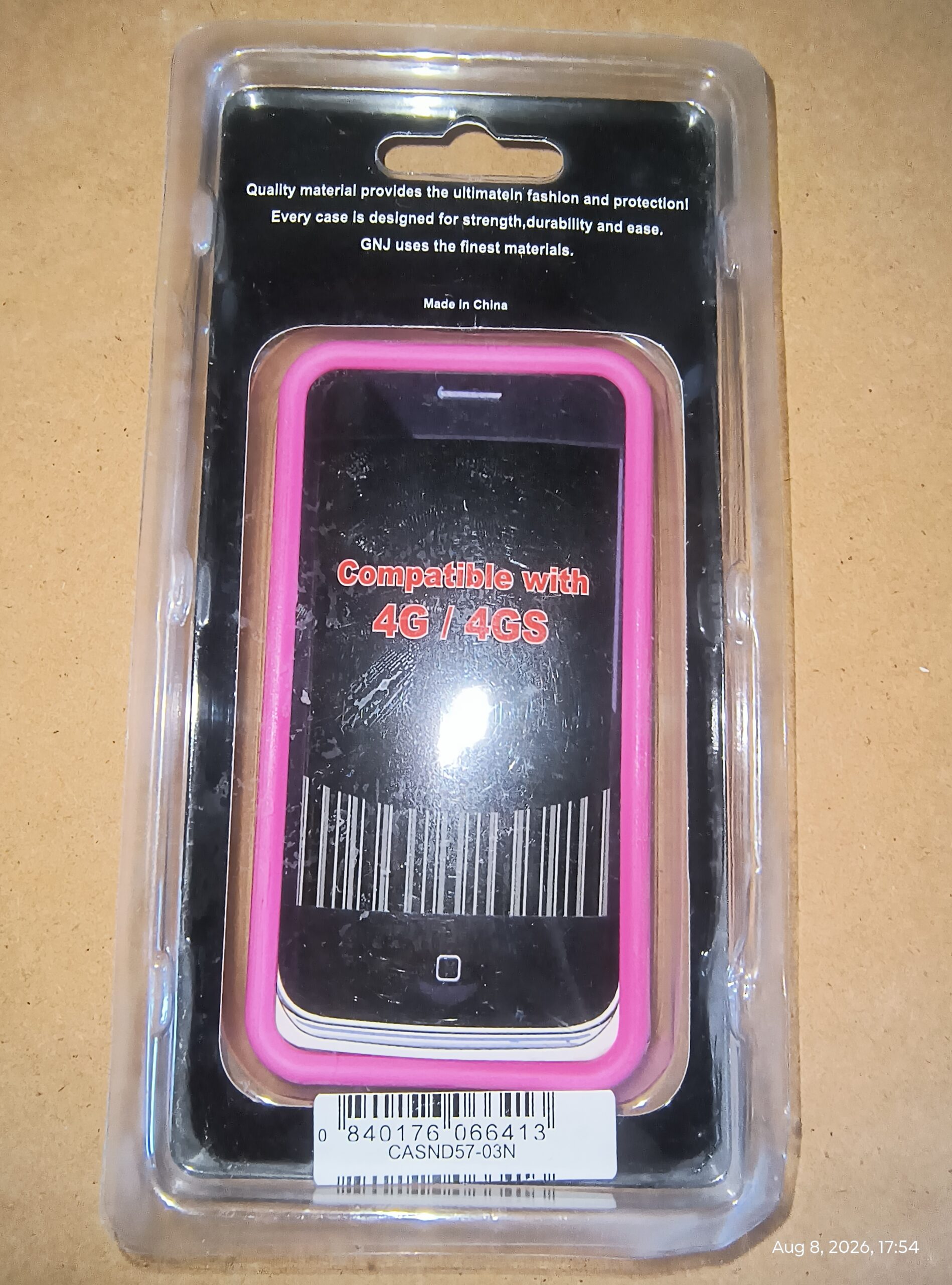 Protect and Style Your iPhone 4/4S with CellAllure Snap-On Case in Fuchsia Rubberized Finish - Image 2