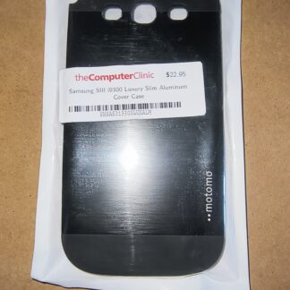 Motomo Luxury Slim Aluminum Case for Samsung Galaxy S III i9300 in Black - Brushed Metal Look