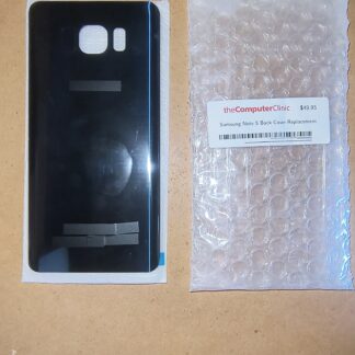 Revive Your Samsung Galaxy Note 5 with a Sleek Black Back Glass Battery Cover Replacement