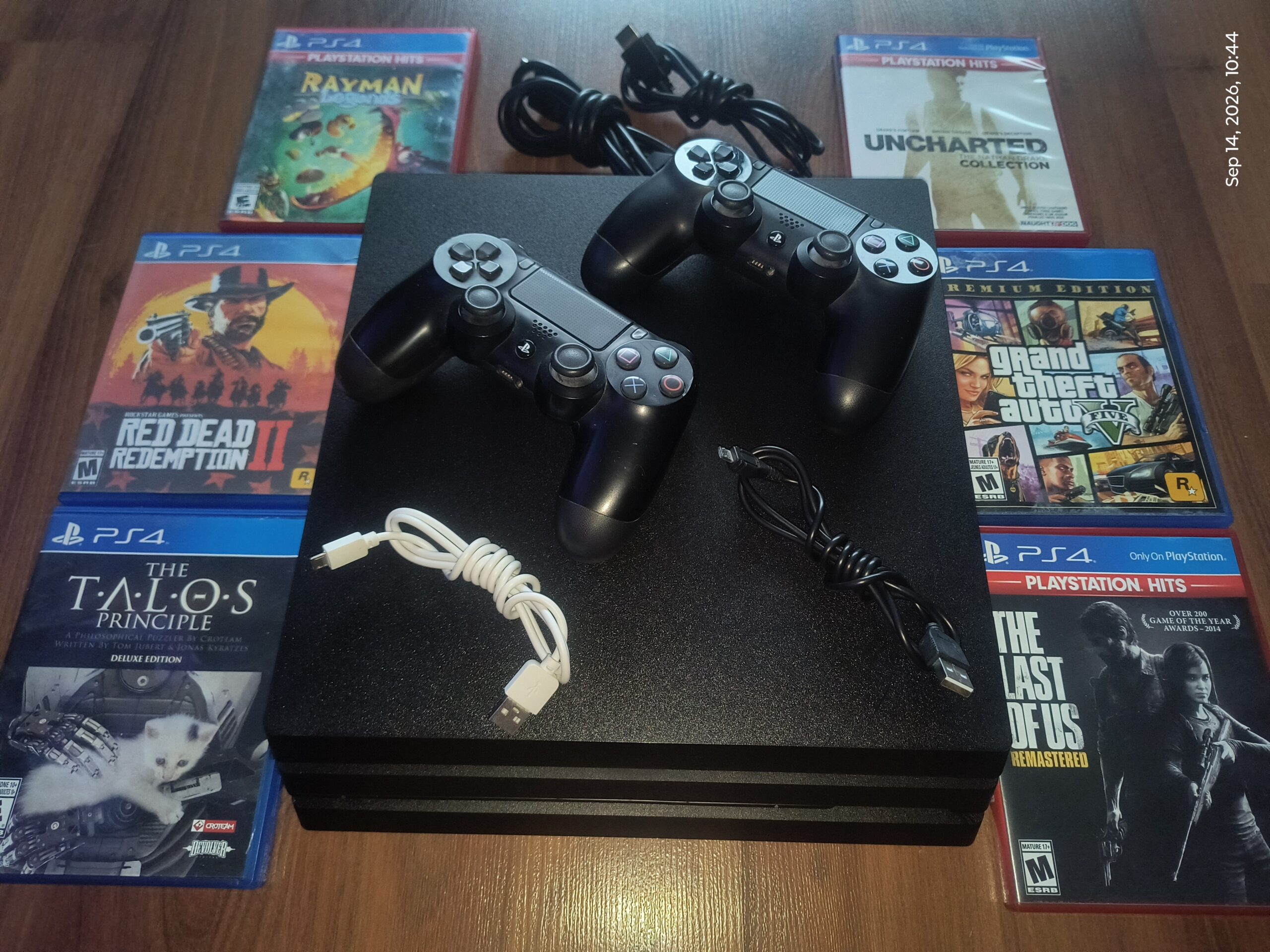 Sony PlayStation 4 Pro Bundle with 6 Games - Image 3