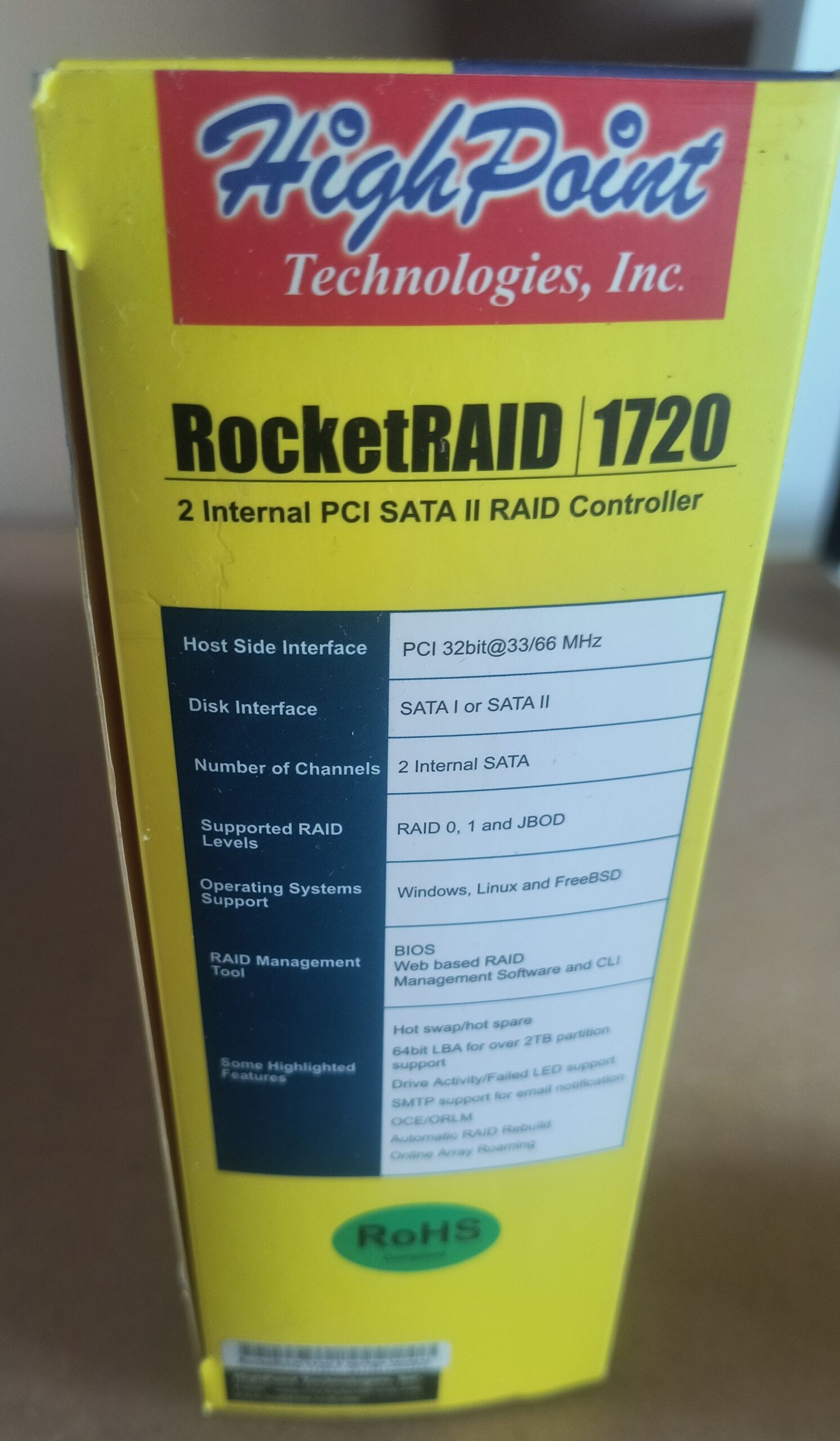 Upgrade Your Legacy System with HighPoint RocketRAID 1720 PCI RAID Controller! - Image 6