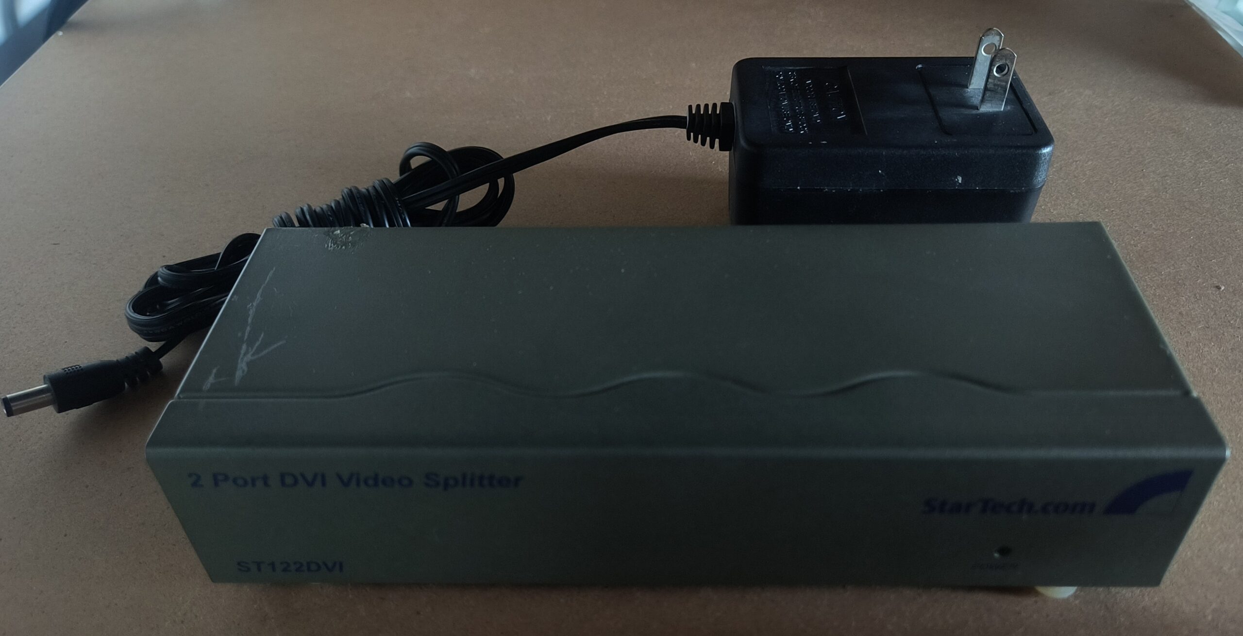 StarTech.com ST122DVI 2-Port DVI Video Splitter with Power Adapter
